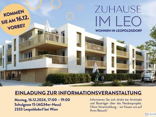 FÜR ANLEGER // Zuhause IM LEO | Gut geplante 3 Zimmer Wohnung mit Balkon | 2.OG | Tiefgarage im Gebäude | Hauptstraße |…