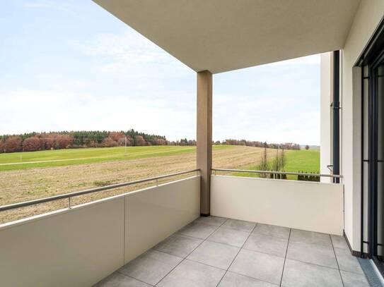 Wohnen am Holzöstersee mit Terrassenbalkon & PKW Stellplatz