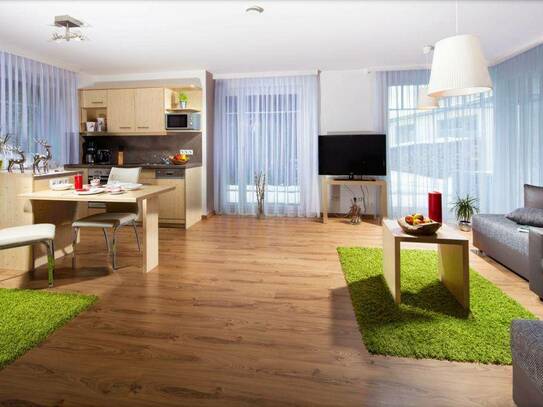 Apartment mit 1 Schlafzimmer im Erdgeschoß