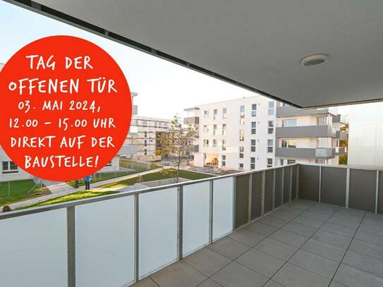 ERSTBEZUG - 3-Zimmer-Eigentumswohnung in Asten mit großen Balkon