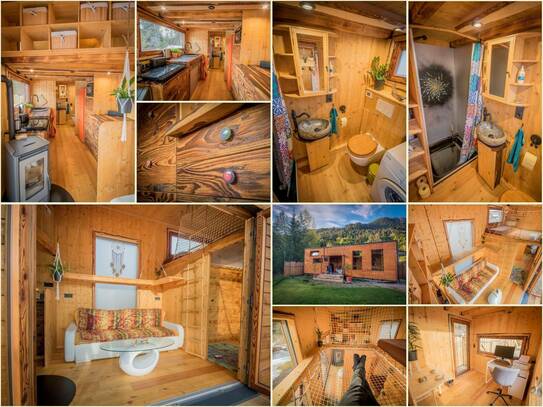 (!!!Gesenkter Preis!!!) Extra großes Tiny Naturhaus mit ca. 40m²