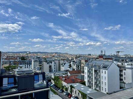 Extravagantes Penthouse / Maisonette, unverbaubarer Blick über die Dächerlandschaft Wiens ERSTBEZUG