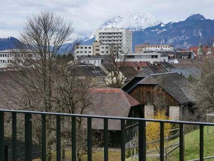 Neubau-Mietwohnung mit einzigartigen Ausblick ins Grüne, die Stadt und die umliegenden Berge