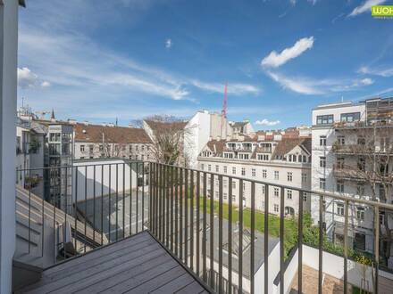 Zum Genießen! idyllischer 2-Zimmer Wohntraum im Innenhof mit Weitblick