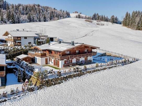 Exklusives Landhaus in sonniger Best- und Alleinlage in Fieberbrunn in Tirol