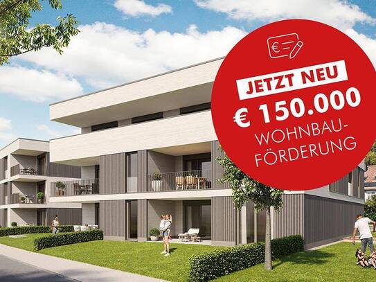 132 m² Garten | idealer 3-Zimmer Grundriss | mit Wohnbauförderung (Top B01)