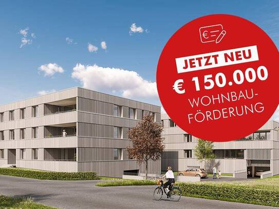 Familienwohnung nahe Bodensee: 4-Zimmer Terrassenwohnung mit Wohnbauförderung (Top B06)