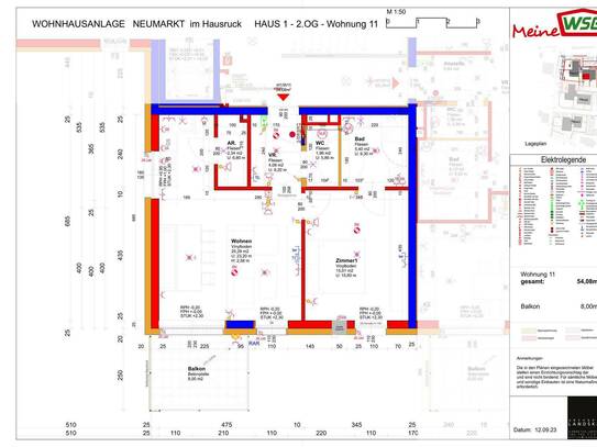 MIETKAUF!! Schöne 2-Zimmer-Wohnung mit großem Balkon - Viel Platz für Singles und Paare!