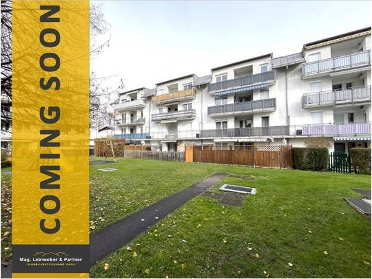 COMING SOON! Sehr helle und sonnige 4-Zimmer Wohnung mit Balkon/Loggia, TG-Platz und Stellplatz Gmundnerstraße in Schwa…