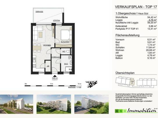 GRÜNE ALLEE GALLNEUKIRCHEN - 2 und 3-Zimmer Wohnungen, 55-70m² NEUBAU ERSTBEZUG