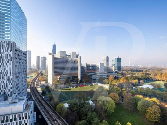 2 Zimmerwohnung bei der Uno-City mit Fernblick