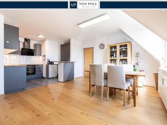 Maisonette mit traumhaften Grünblick, Dachterrasse und Tiefgaragenplatz