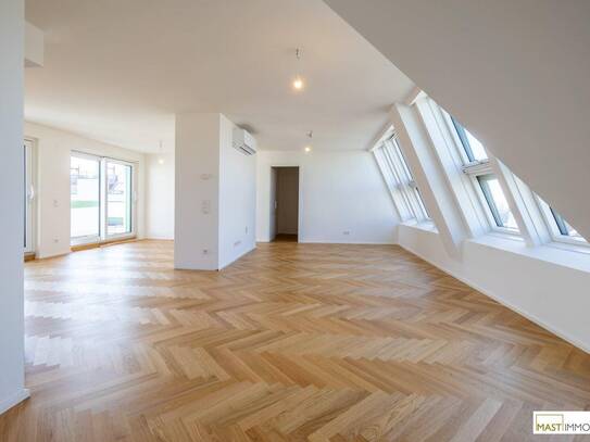 Bezugsfertig! Neue Maisonette-Dachgeschosswohnung im aufgestocktem Stilaltbau!