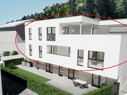 4-Zimmer LUXUS-PENTHOUSEWOHNUNG (Maisonette) mit Pool über den Dächern von Bad Häring