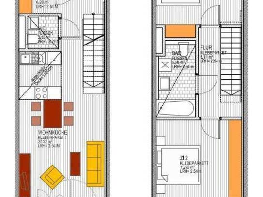 EINFACH ZUHAUSE! Gepflegte 3-Zimmer-Maisonettenwohnung in St. Leonhard im Pitztal provisionsfrei zu vermieten!