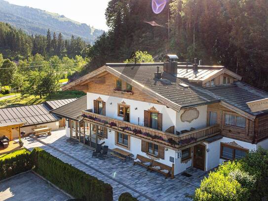 Traditionelles Apartmenthaus zur touristischen Vermietung in Mitten der Leoganger Steinberge