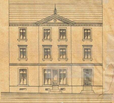 traditionelles Wohn-Geschäftshaus
