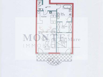 Stylisch&Exklusiv ! Gartenwohnung mit Vollmöblierung und TG in fußläufiger Zentrumslage Kitzbühels