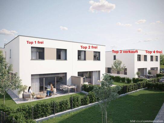 Top 1 Doppelhaus in Enns: 5 Zimmer, Terrasse, Eigengarten, PV- Anlage, schlüsselfertig!