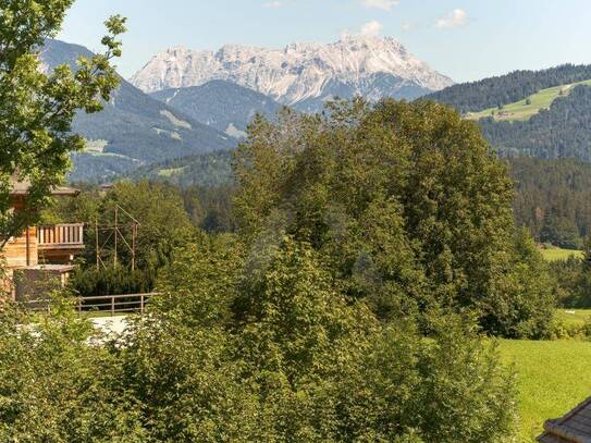 Maisonettewohnung mit Wilder Kaiser- und Hornblick