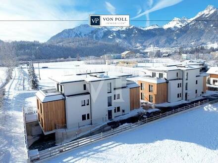 Gartenwohnung: Nachhaltiger Neubau mit Bergblick und Barrierefreiheit - sofort bezugsfertig! TOP B4