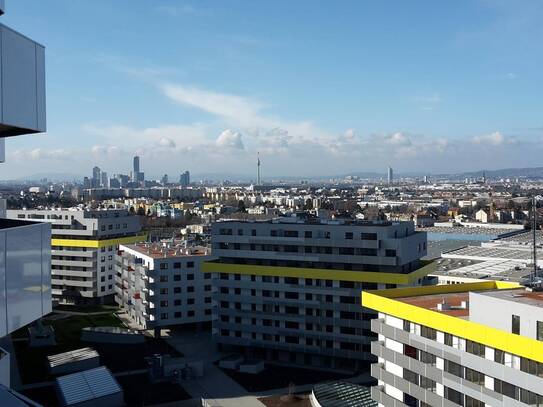 U1 vor der Türe - Einkaufszentrum im Haus - 180° Fernblick