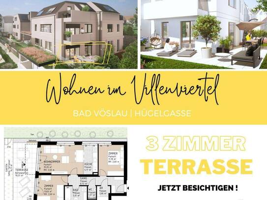 PROVISIONSFREI | Wohnen im Villenviertel | 3 Zimmer Wohnung mit Eigengarten & Terrasse (EG) inkl. Tiefgaragenstellplatz…
