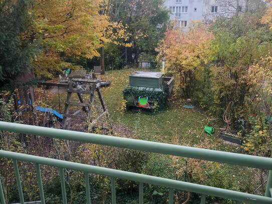 Balkonwohnung mit Grünblick