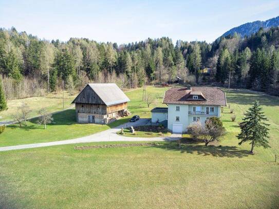 Bauernhaus mit Gästezimmer direkt an der Autobahnabfahrt