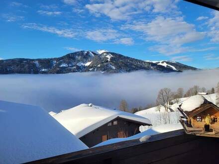 Ferienwohnung m Bergpanorama Zweitwohnsitzwidmung RARITÄT auf 1200 Meter über der Nebelgrenze + riesiger eigener Keller…
