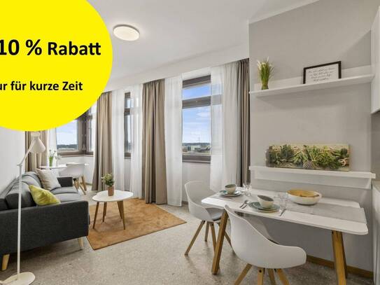 *-10 % Rabatt - nur für kurze Zeit * ALL-INCLUSIVE-LIVING * im HANS-Y - Pauschalmiete (inkl. Strom, Heizung, Internet,…