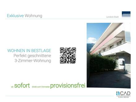 Exklusive Wohnung - Tolle Mietwohnung mit 3 Zimmern, Terrasse und Tiefgaragenplatz