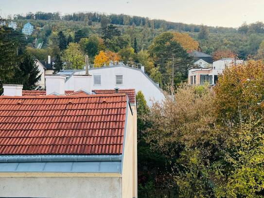 Attraktive 2-Zimmer-Wohnung mit zusätzlichem Dachatelier in ruhiger Lage - Nähe Lainzer Tiergarten und U4 Station Hütte…