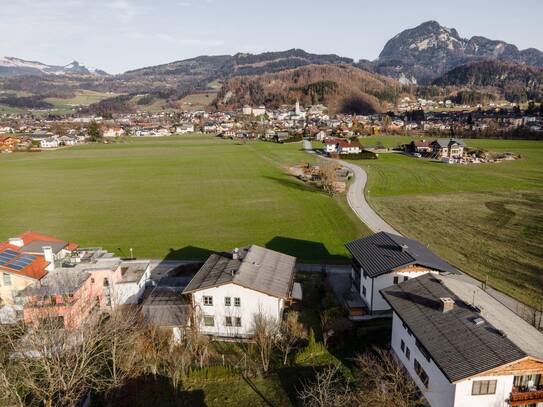 Traumhafte Liegenschaft am unverbaubaren Grünland in Golling bei Salzburg