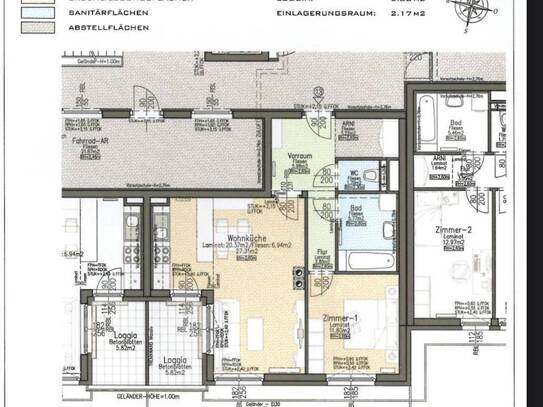 Schöne Lichtdurchflutete 2-Zimmer Wohnung