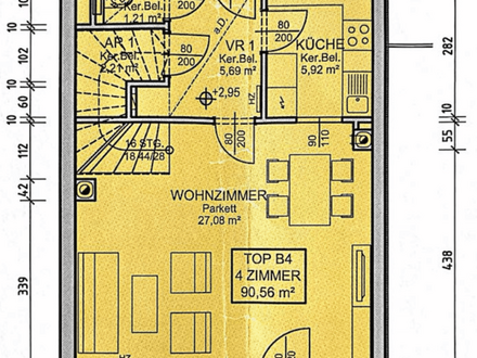 Klimatisierte 91-Quadratmeter-Wohnung mit Kaufoption in 3441 Baumgarten ab April 2024 verfügbar!