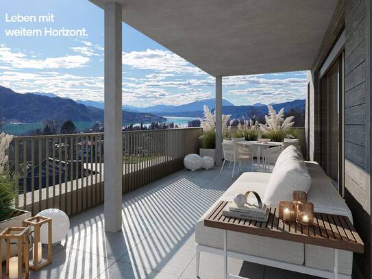 Lakeview LIVING. Ihre Penthouse / Maisonettewohnung am Wörthersee.