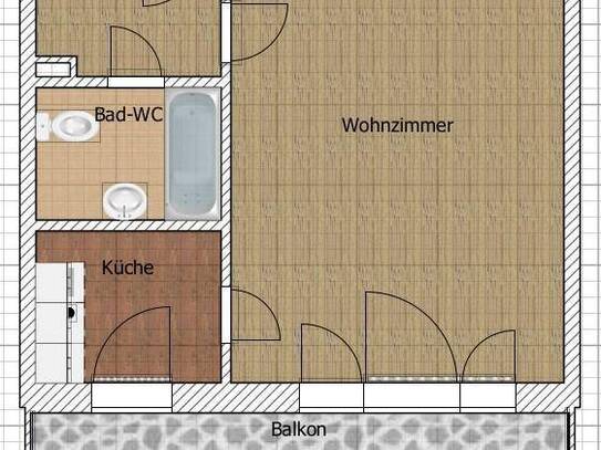 Nette Erdgeschoßwohnung in Innsbruck Arzl mit Garage, Balkon und Keller