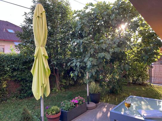 Schöne moderne Gartenwohnung in ruhiger Lage, Nähe Alte Donau