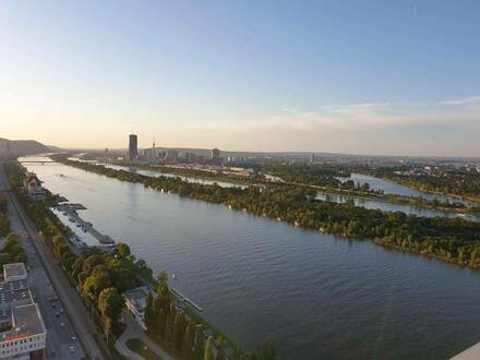 Luxuriöses Wohnen 4 Zimmer 30. Etage Neubau an der Donau provisionfrei & umsatzsteuerfrei schöne Aussicht im Marina Tow…