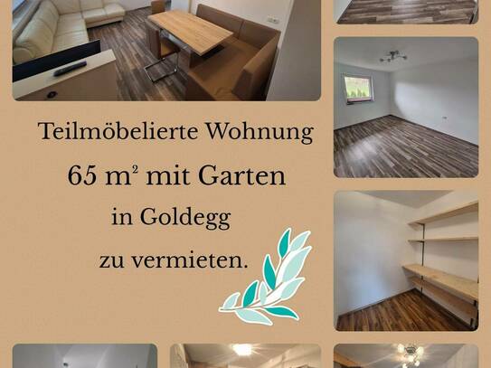 65m² Wohnung mit Garten