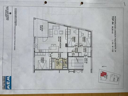 Attraktive 4-Raum-Wohnung mit EBK und Balkon in Landeck