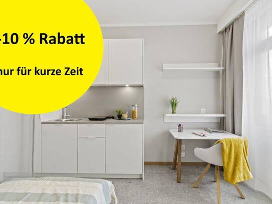 *-10 % Rabatt - nur für kurze Zeit * ALL-INCLUSIVE-LIVING * im HANS-Y - Pauschalmiete (inkl. Strom, Heizung, Internet,…