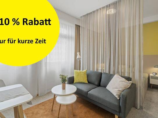 *-10 % Rabatt - nur für kurze Zeit * ALL-INCLUSIVE-LIVING * im HANS-Y - Pauschalmiete (inkl. Strom, Heizung, Internet,…