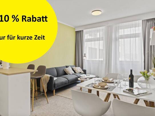 *-10 % Rabatt - nur für kurze Zeit * ALL-INCLUSIVE-LIVING * im HANS-Y - Pauschalmiete (inkl. Strom, Heizung, Internet,…