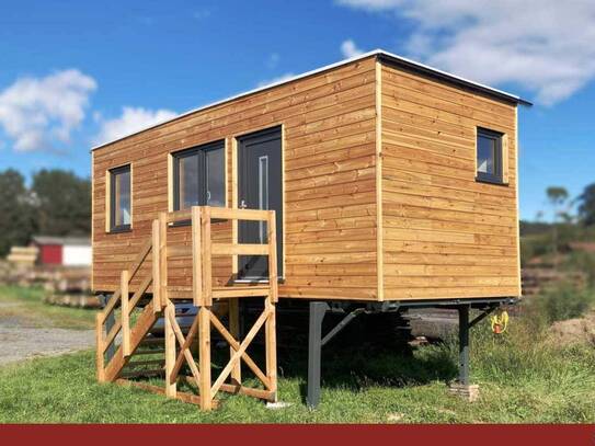 Tiny House - Abverkauf Musterexemplar: Tiny-House / Wohncontainer mobil / Gartenbüro