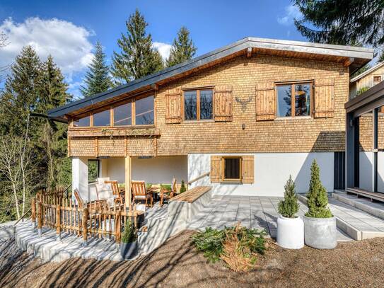 Dornbirn - Bödele: Einzigartiges FERIENDOMIZIL - Waldlage mit Seeblick - Provisionsfrei!