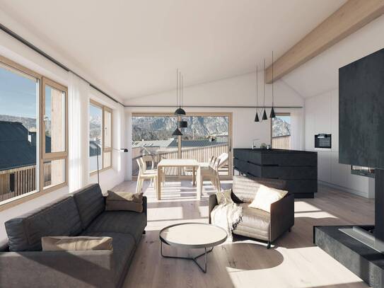 Luxus über den Dächern – Exklusives Penthouse mit Seeblick in Bestlage