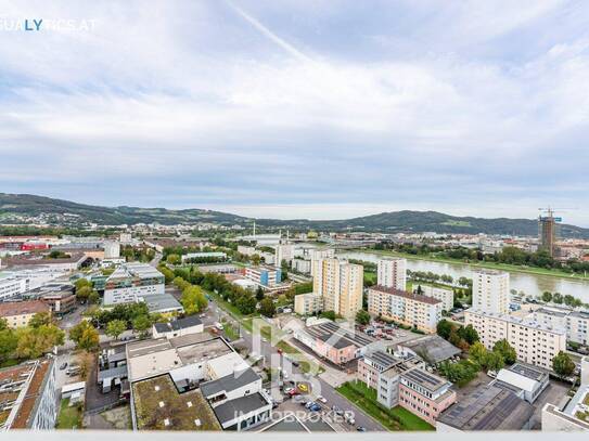 BRUCKNER TOWER - 2 Zimmer-Anlegerwohnung im 22. OG inkl. TG-Stellplatz (Preis netto exkl. 20% USt.)