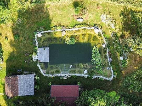 Einzigartiger Bauernhof mit Schwimmteich und Naturgrundstück – Luxus inmitten der Natur - Provisonsfrei